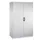 Draaideurkast 1950x1200x600mm 4 Legborden Draagvermogen 110kg Ral7035