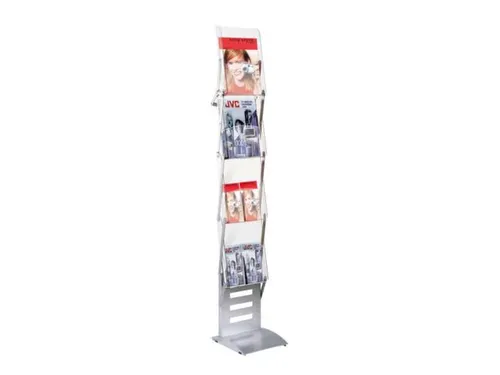 Folderrek Van Staal Vouwbare Versie 1550x260x260mm Ral 9006
