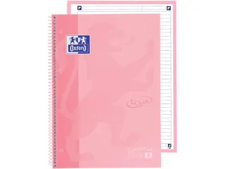 Notitieboek Touch Europeanbook A4+ lijn 80v Pastel Roze - 2