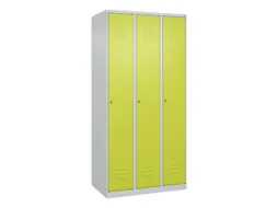 locker voor scheiding van kleding,HxBxD 1850x900x500mm,3vak