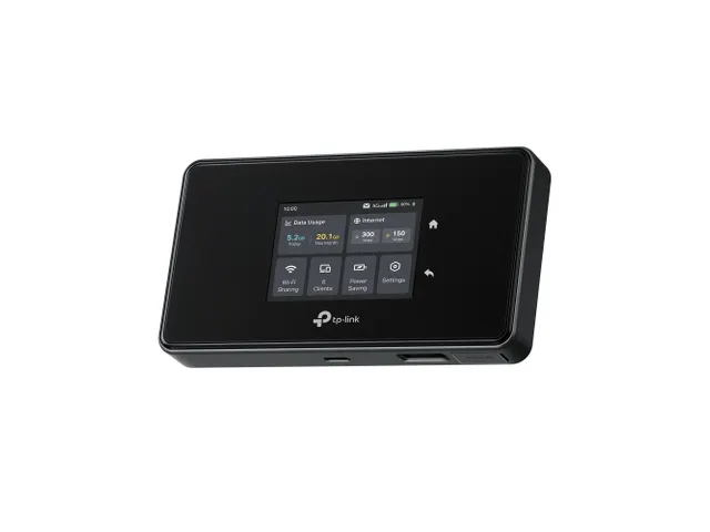 TP-Link M8550(EU), Router voor mobiele netwerken, Zwart, Draagbaar, 80