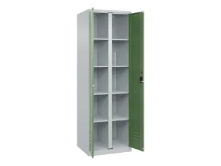 wasgoedverdeelkast,HxBxD 1850x600x500mm,vak B 300mm,cilinderslot - 2