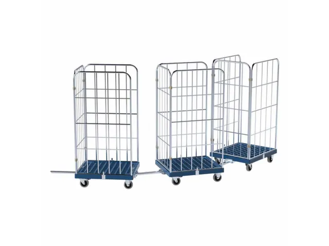 dissel en koppeling,v. rolcontainer,L 550mm,ringdiameter 140mm