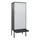 PBM-locker met bank,HxBxD 2120x800x815mm,2vak,vak B 400mm,cil.-slot