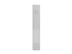 garderobekast,HxBxD 1800x310x500mm,1vak,klink,sokkel,romp RAL7035
