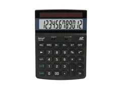 Calculator Rebell ECO 450 BX zwart desk 12 digit Blauwe Engel certific