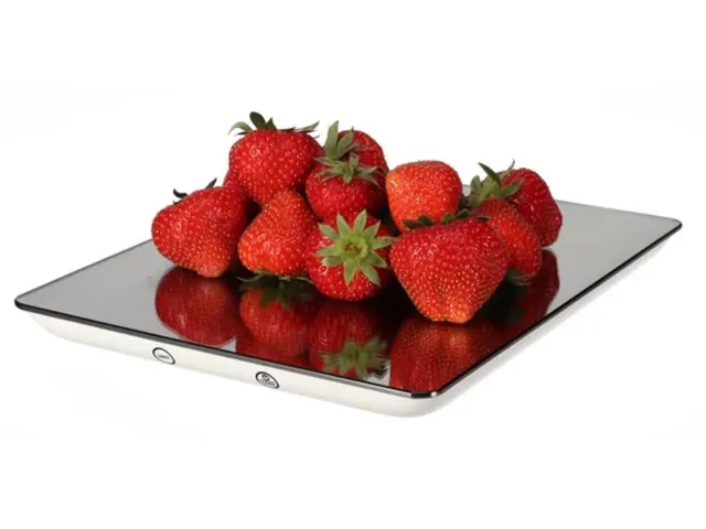 Balance de cuisine numérique 5kg/1g effet miroir