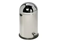 Push & Kick Afvalbak Rvs 22 Liter Hxd 640x355mm Met Voetpedaal