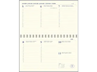 Agendavulling 2027 Ryam Memoplan 7 Compact 7 dagen/2pagina's landscape - 1