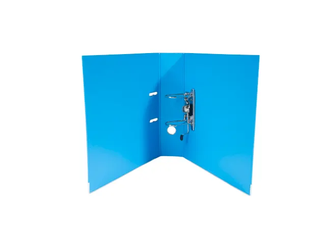 Ordner PP Prem'Touch A4maxi 80mm liblauw