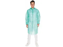 Hygonorm 27407 Bezoekersjas maat XL groen doos à 100 stuks