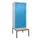 locker voor scheiding van kleding,HxBxD 2120x800x815mm,2vak