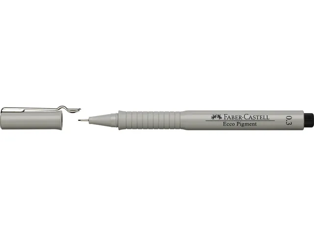 Tekenpen Faber Castell Ecco Pigment 0.3Mm Zwart
