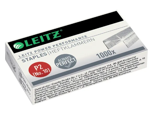 Nieten Leitz 5577 P2 nr.10 verzinkt 1000 stuks