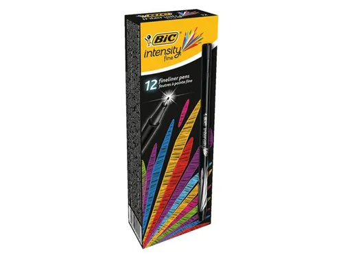 Fineliner Bic Intensity fijn zwart