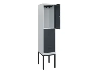 dubbeldekse locker,HxBxD 1950x400x500mm,1x2vak.,vak B 400mm - 2