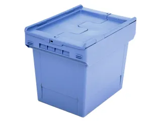 Herbruikbare Stapelbak Pp 340x410x300mm 27l Stapel-/Nest-/Verzegelbaar - 1