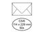 Envelop Quantore Bank C5/6 114x229mm 80gr Wit Zelfklevend
