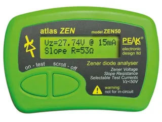 Atlas Zen - Zener Diode Analyzer (0 - 50 V) - 1