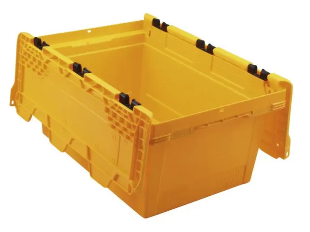 bacs multi-usages norme européenne HxLxl 199x600x400mm PP jaune