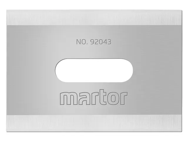 Reservemes Martor rechthoekig nr. 92043 10 stuks