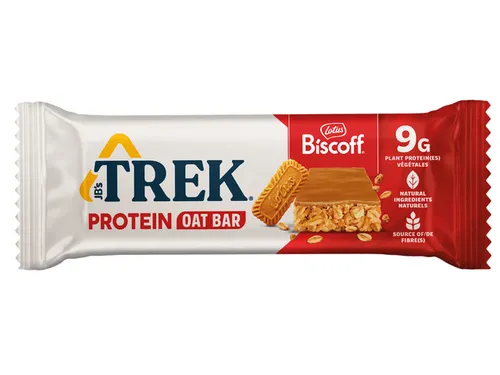Biscoff Lotus Vegan Proteïnereep Trek havermout 50 gram