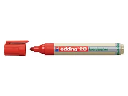 Viltstift edding 28 whiteboard EcoLine rond rood 1.5-3mm
