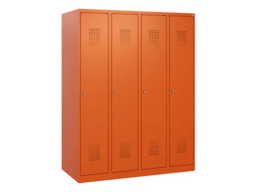 schoollocker,HxBxD 1530x1200x500mm,4vak,vak B 300mm,cil.-slot