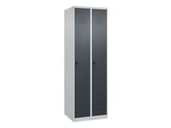 locker voor scheiding van kleding,HxBxD 1850x600x500mm,2vak