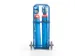 diable pour bouteilles,force 100kg,2x10l bouteille,a. chaîne,RAL5010