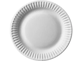 Papstar Pure Bord rond 15cm FSC karton Wit 100 stuks - 1