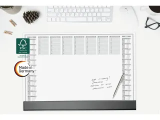 Designonderlegger Sigel Office 26/27 59,5x41cm dag/week- planner 40 ve - 6