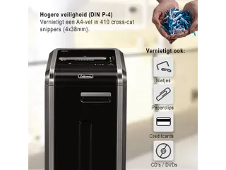 Papiervernietiger Fellowes 225ci Snippers 4x38mm Snippers P-4 - 5