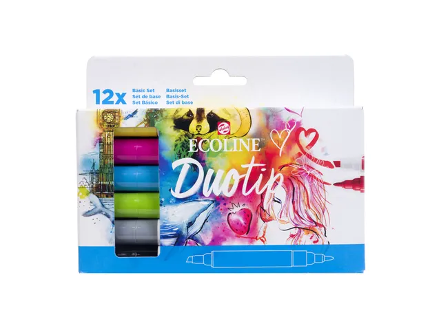 Duotip Talens Ecoline set à 12 stuks basis