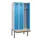 locker met bank,voor scheiding van kleding,HxBxD 2120x900x815mm,3vak