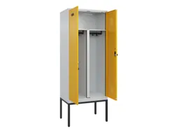 PBM-locker,HxBxD 2120x800x500mm,2vak,vak B 400mm,draaigrendel