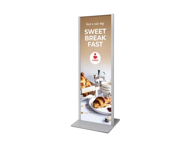 Print voor Totem Paneel+ 42x120cm FOREX 3mm Dubbelzijdig