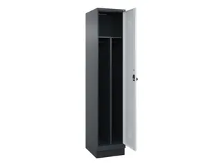 locker voor scheiding van kleding,HxBxD 1950x400x500mm,1vak - 1