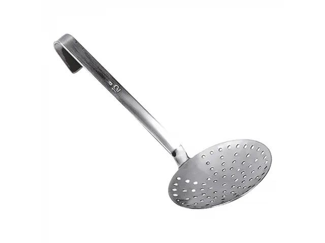 Schuimspaan, korte steel 12 cm