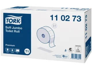Toiletpapier Tork T1 Jumbo 2-laags Wit Premium 110273 - 2