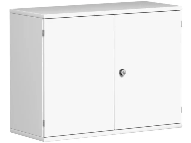 kantoorkast,HxBxD 770x1000x430mm,decor romp wit,decor front wit