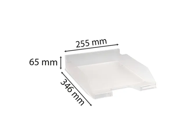 Brievenbak COMBO MID I cristal A4+ Transparant