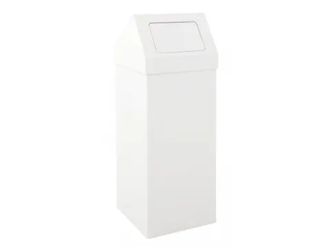 Carro-Push Afvalbak Wit 110 Liter