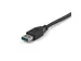 1 meter USB-A naar USB-C laadkabel USB 10Gbps 3A Charge & Sync M/M