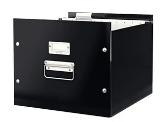 Hangmappenbox Click & Store 320x240x335mm Zwart A4 86% gerecycled kart - 3