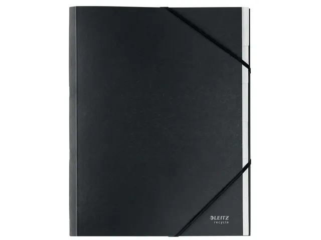 Sorteermap Leitz Recycle 6 tabs karton zwart
