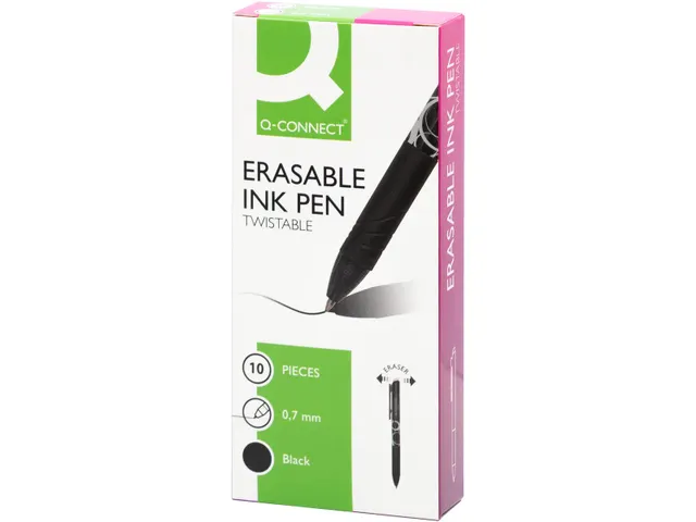 Gelroller Uitwisbaar Zwart 10 stuks