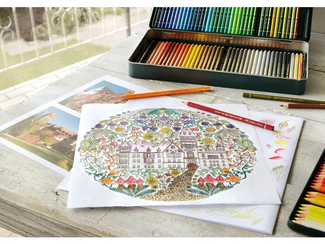 Polychrome Kleurpotloden Etui à 120 Stuks