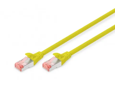 CAT 6 S-FTP patchkabel Cu LSZH AWG 27/7 Lengte 10m Geel