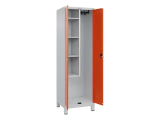 schoonmaakkast,HxBxD 1950x600x500mm,links 4vakken - 2